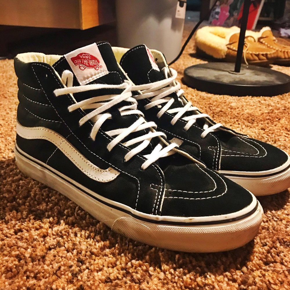 Black Classic High Top Vans